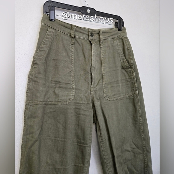 Madewell The Curvy Perfect Vintage Straight Workwear Pants - Picture 5 of 7